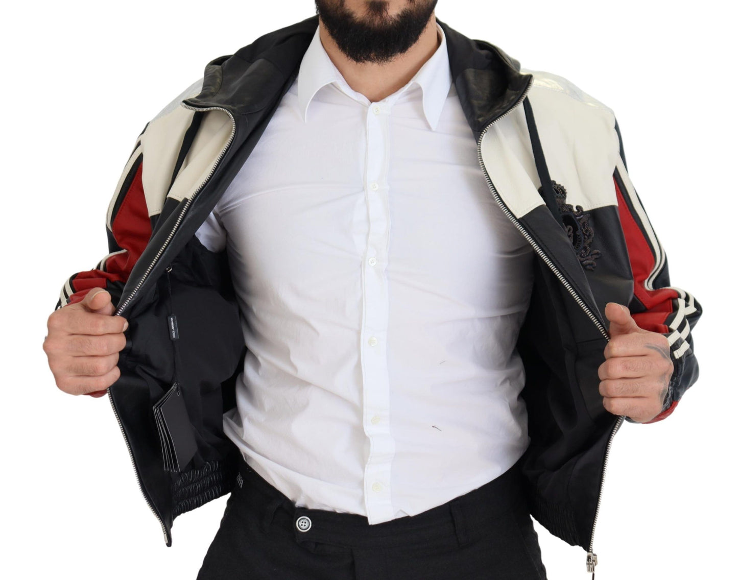 Dolce & Gabbana Lederbomberjacke - Herren