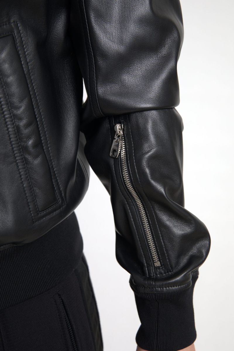 Dolce & Gabbana Lederbomberjacke - Herren