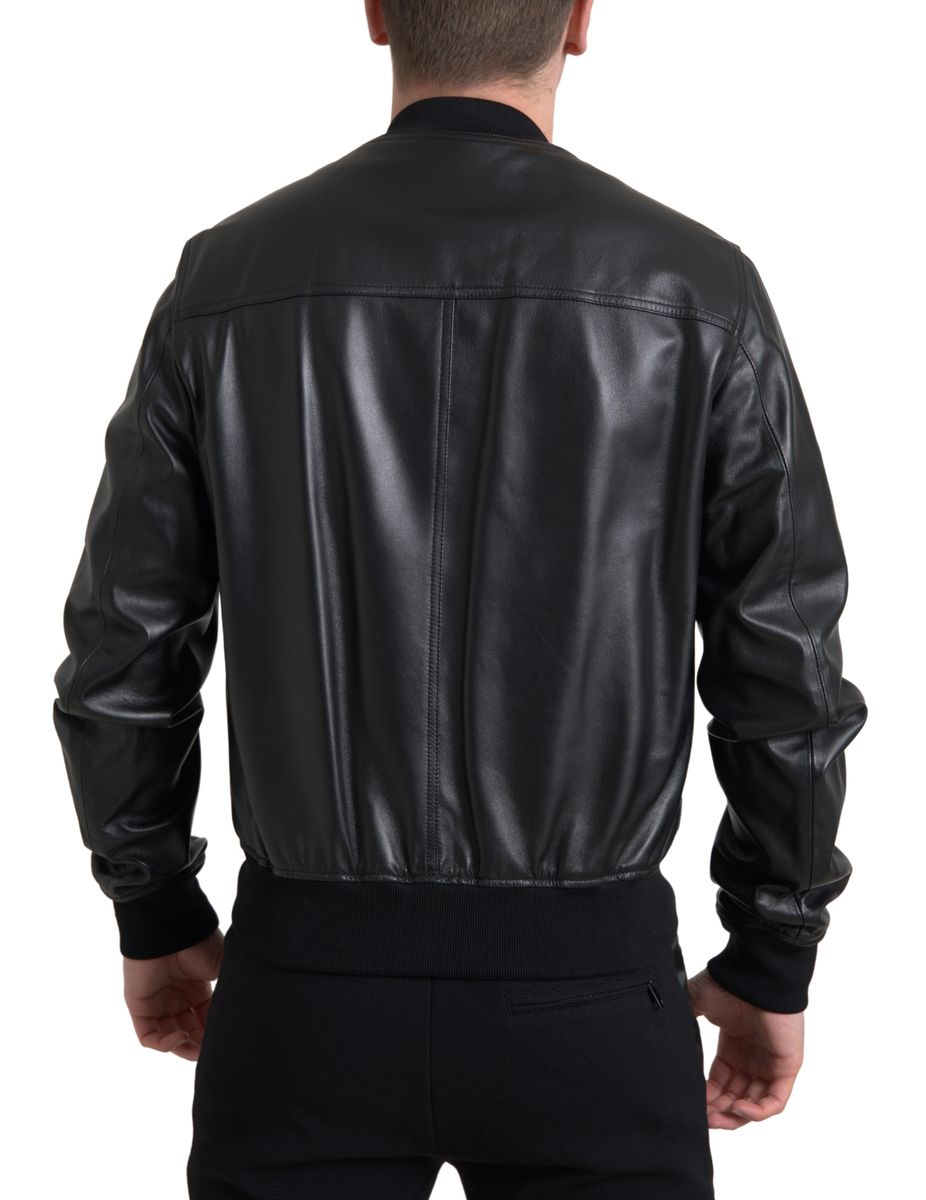 Dolce & Gabbana Lederbomberjacke - Herren
