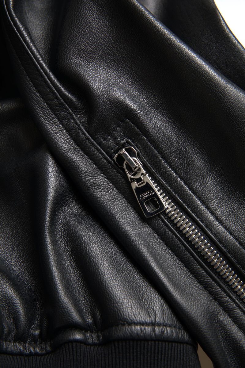 Dolce & Gabbana Lederbomberjacke - Herren
