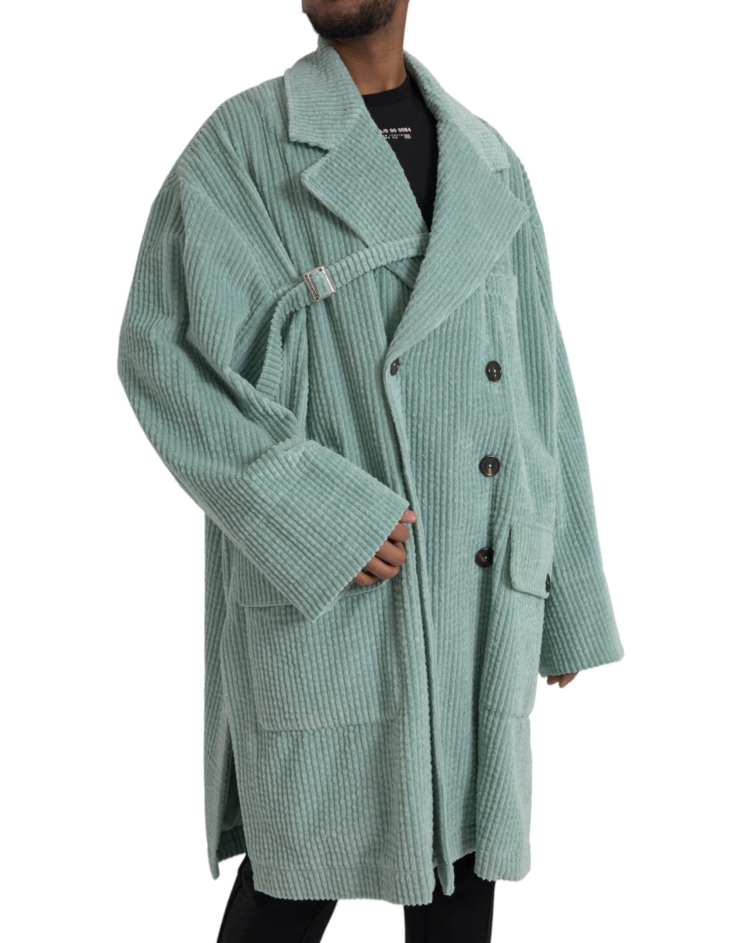 Dolce & Gabbana corduroy coat - men