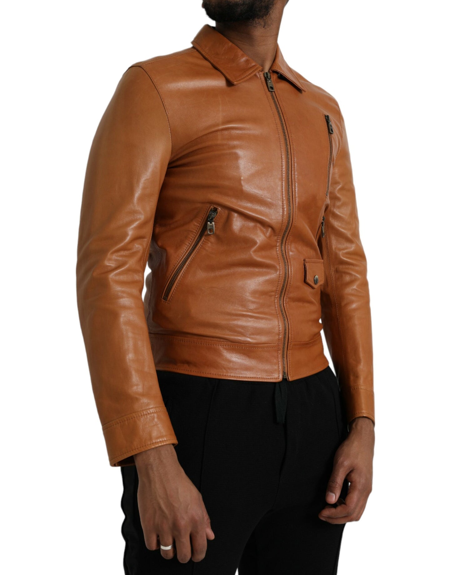 Dolce & Gabbana Leather Jacket - Men