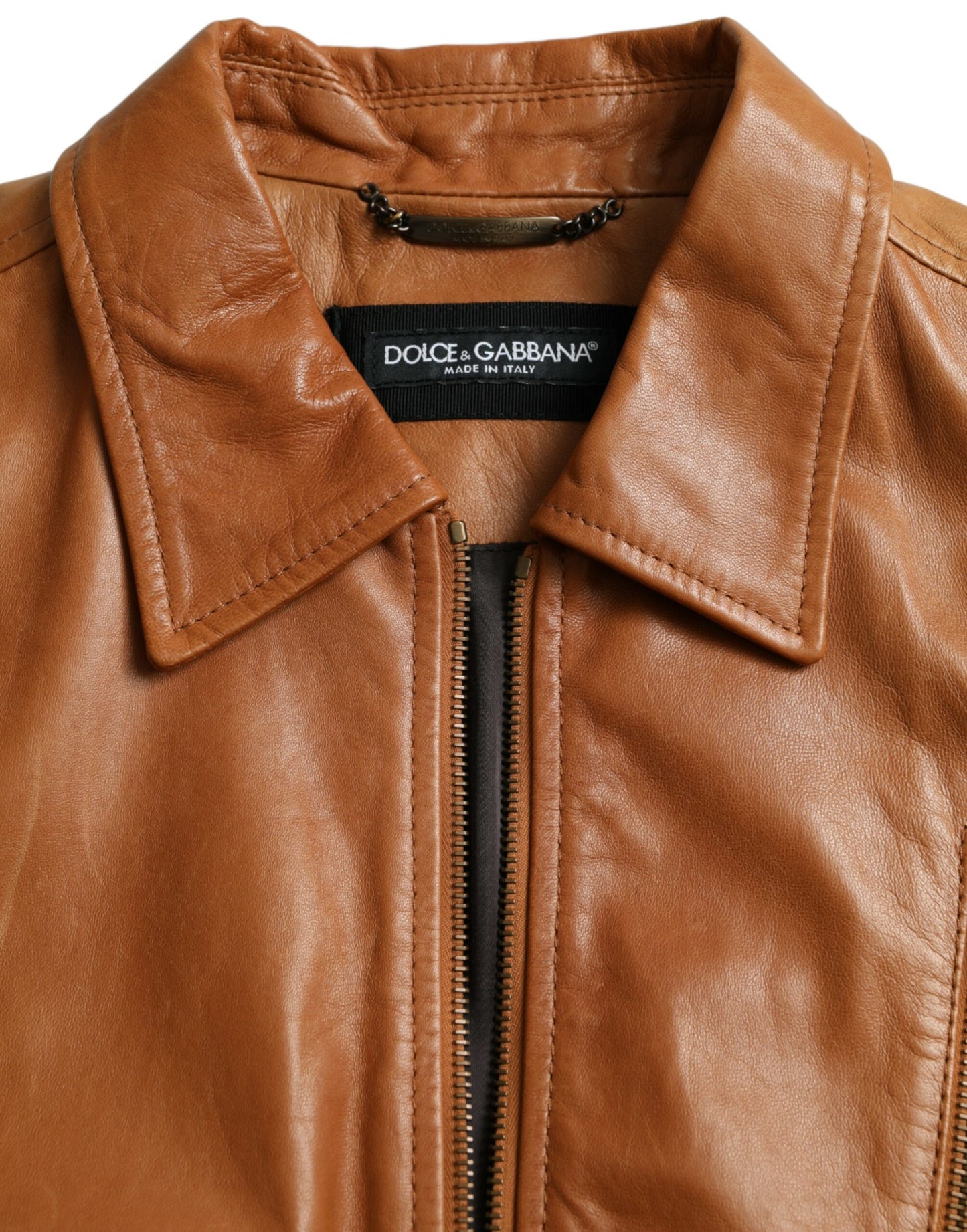 Dolce & Gabbana Leather Jacket - Men