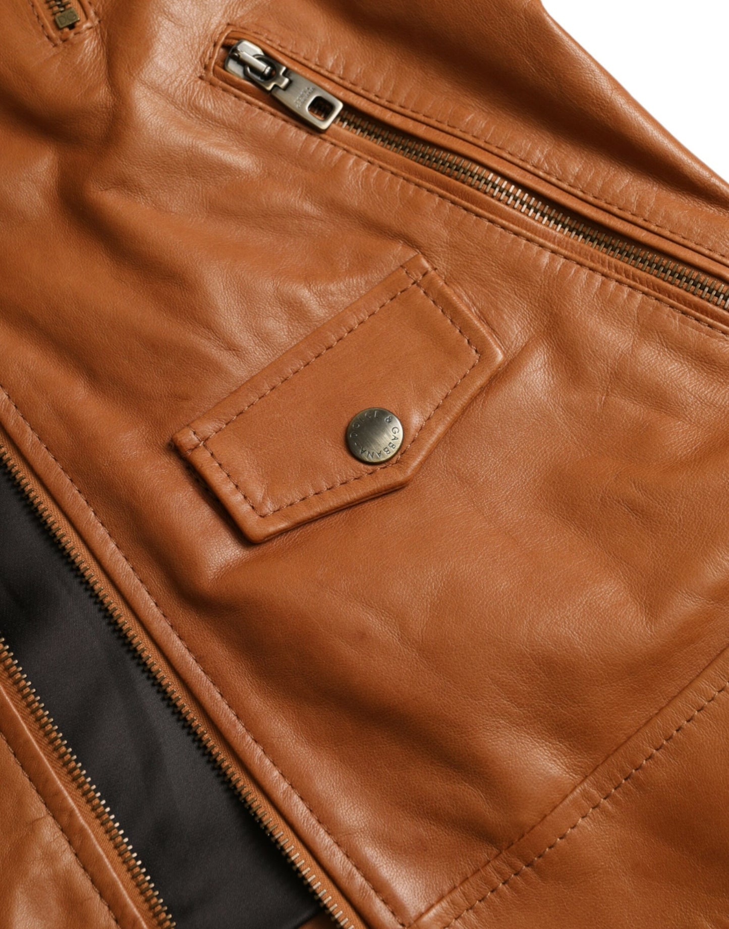 Dolce & Gabbana Leather Jacket - Men