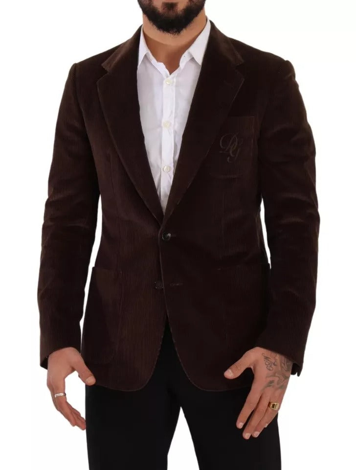 Dolce & Gabbana corduroy blazer - men