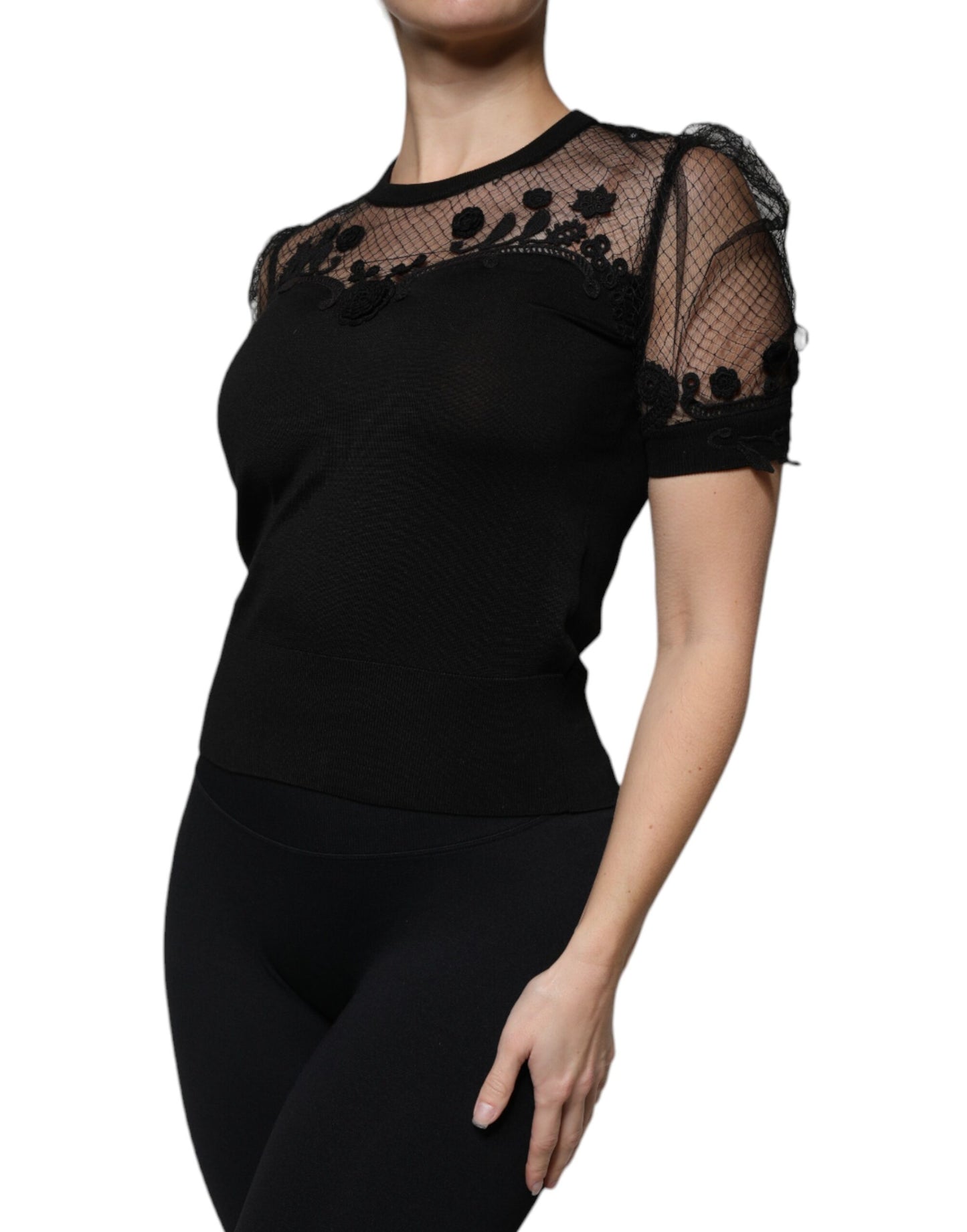 Dolce & Gabbana Spitzenbluse - Damen