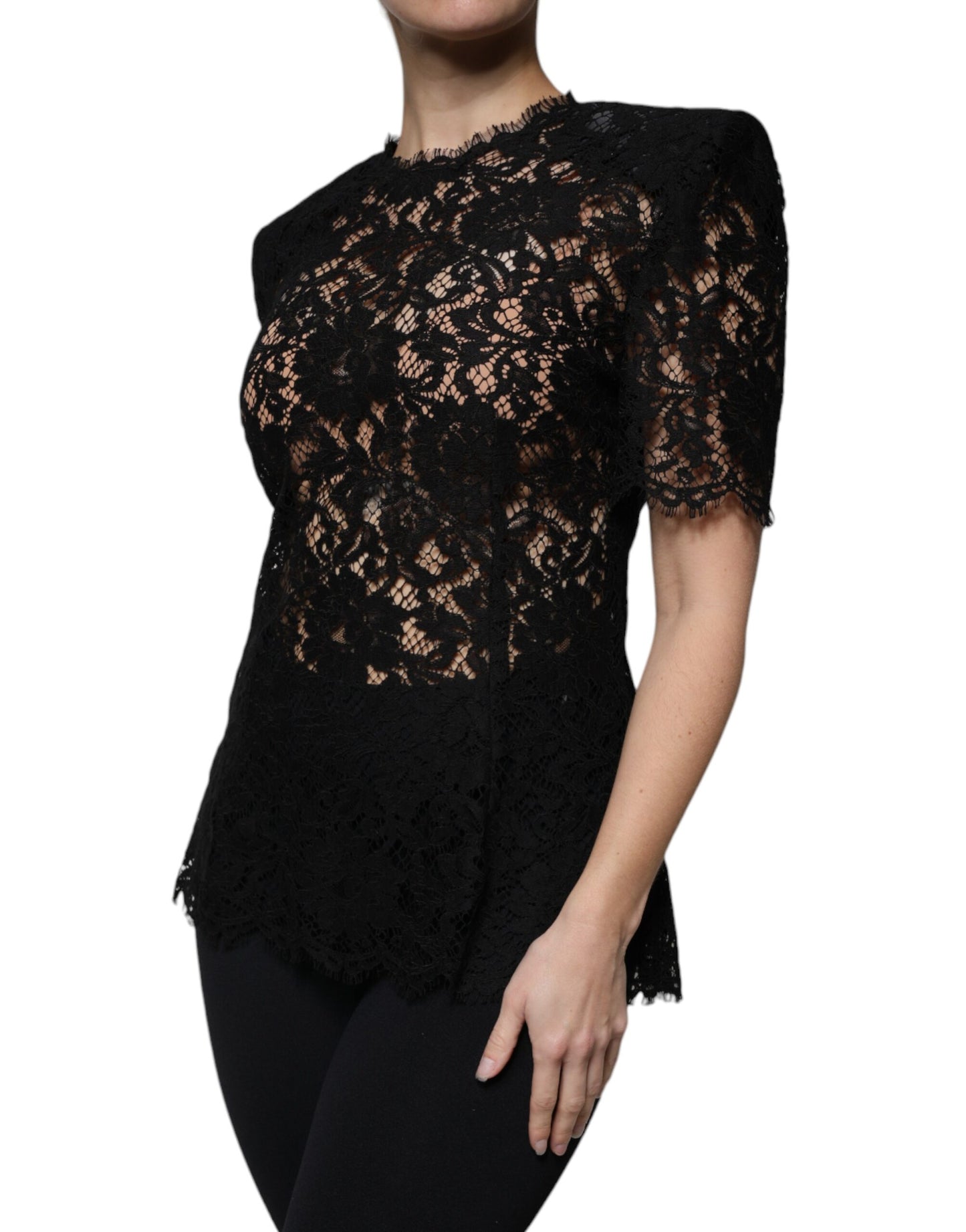 Dolce & Gabbana Spitzenbluse - Damen