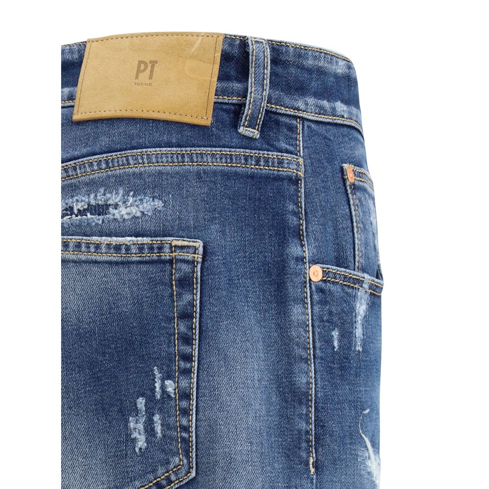 PT Torino Distressed Jeans - Herren