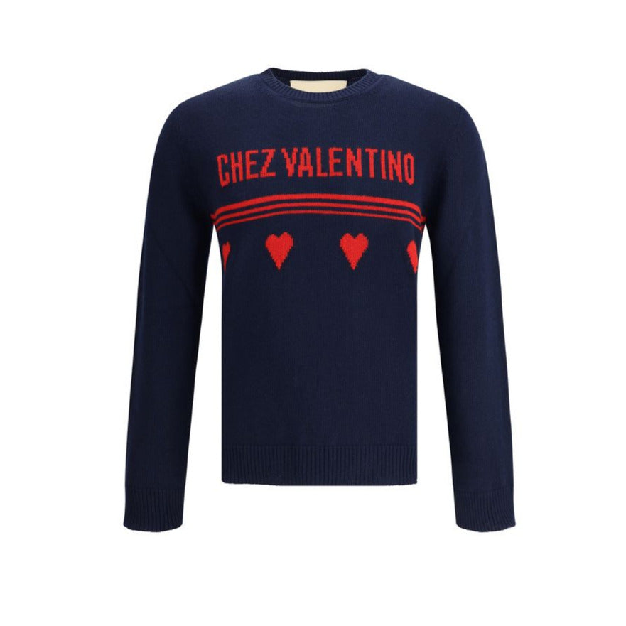 Chez Valentino Wollpullover - Herren