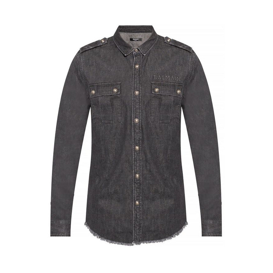 Balmain Jeanshemd - Herren