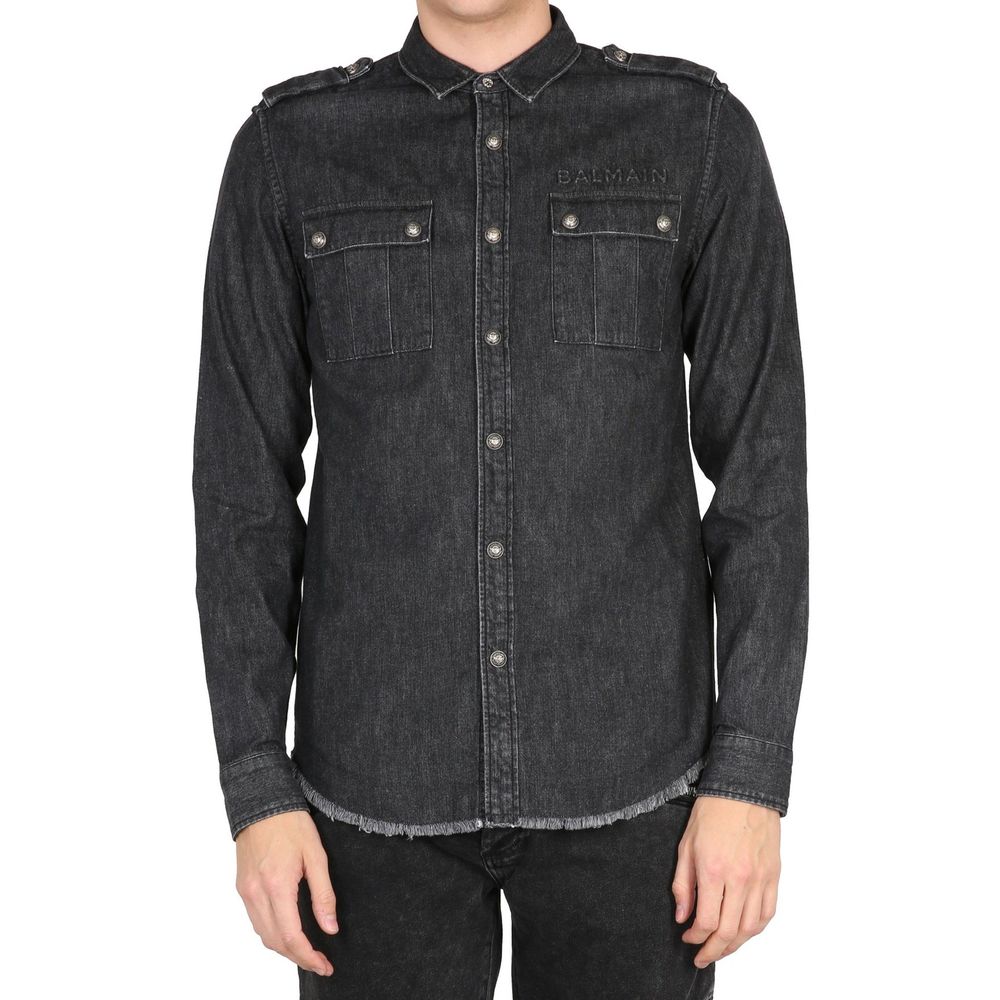 Balmain Jeanshemd - Herren