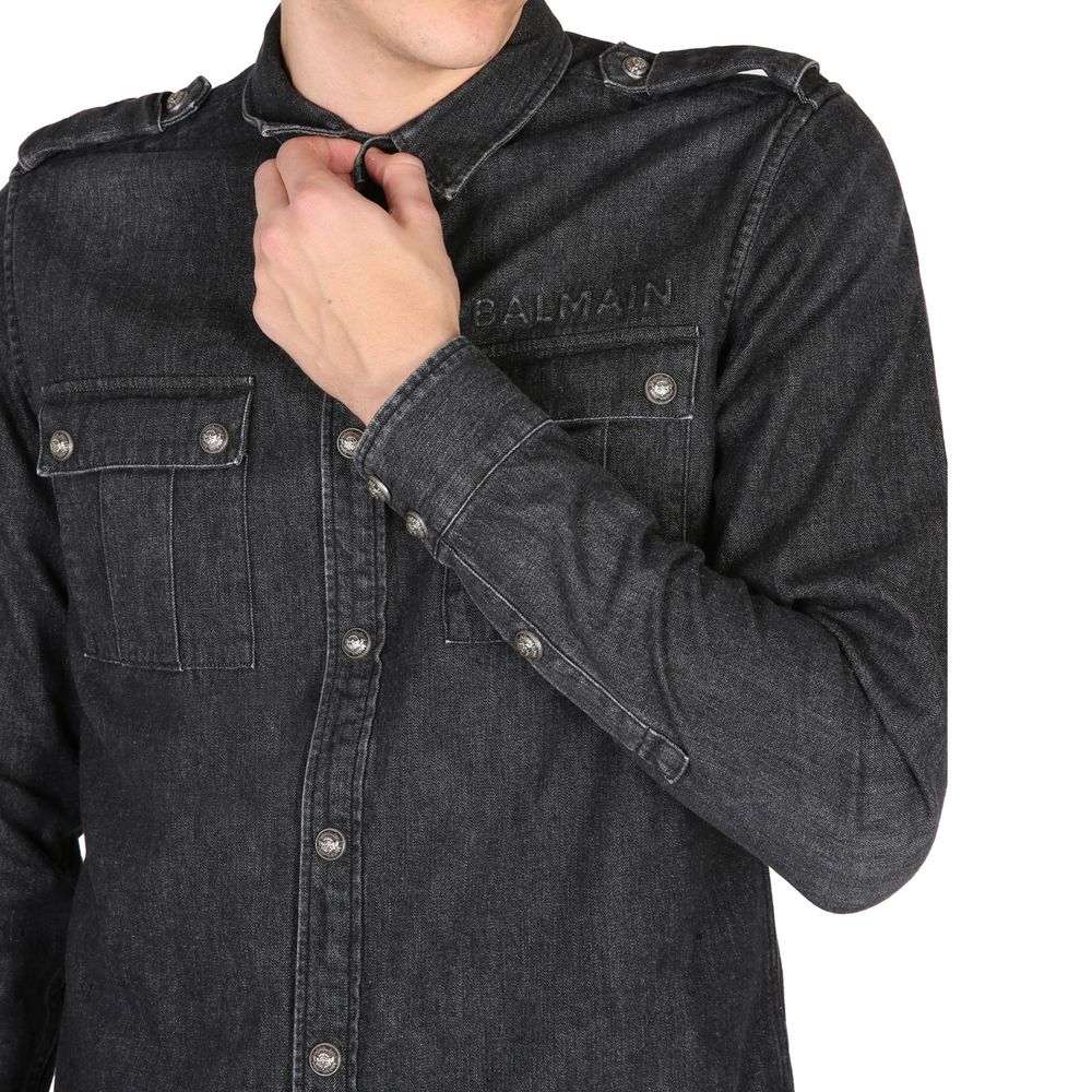 Balmain Jeanshemd - Herren