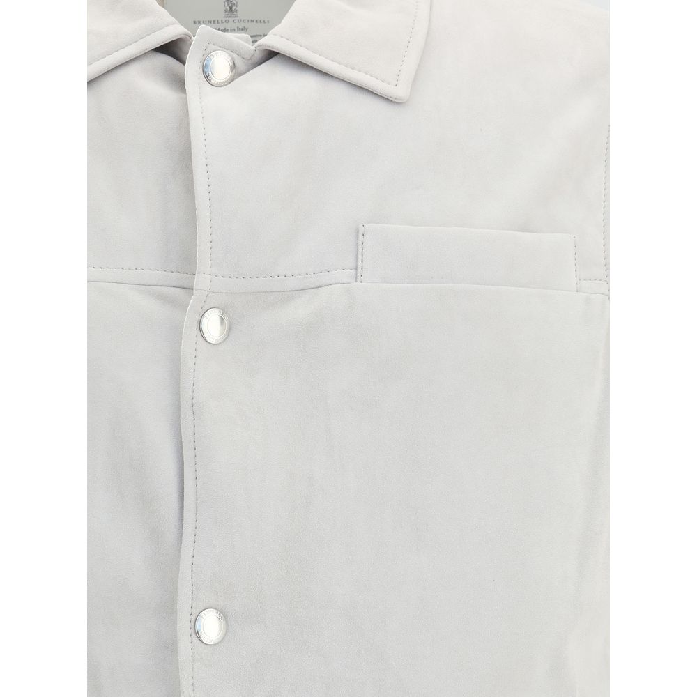 Brunello Cucinelli Lederweste - Herren