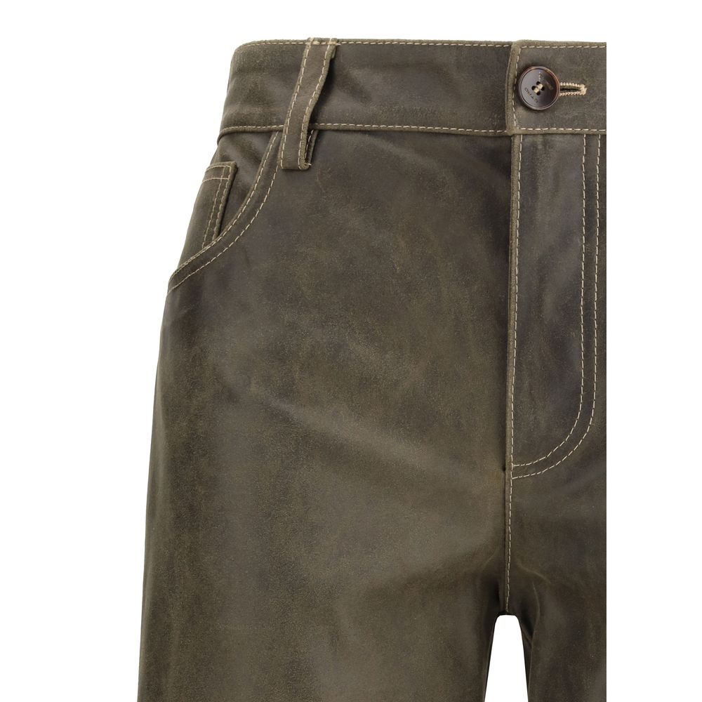 Etro Lederhose - Damen