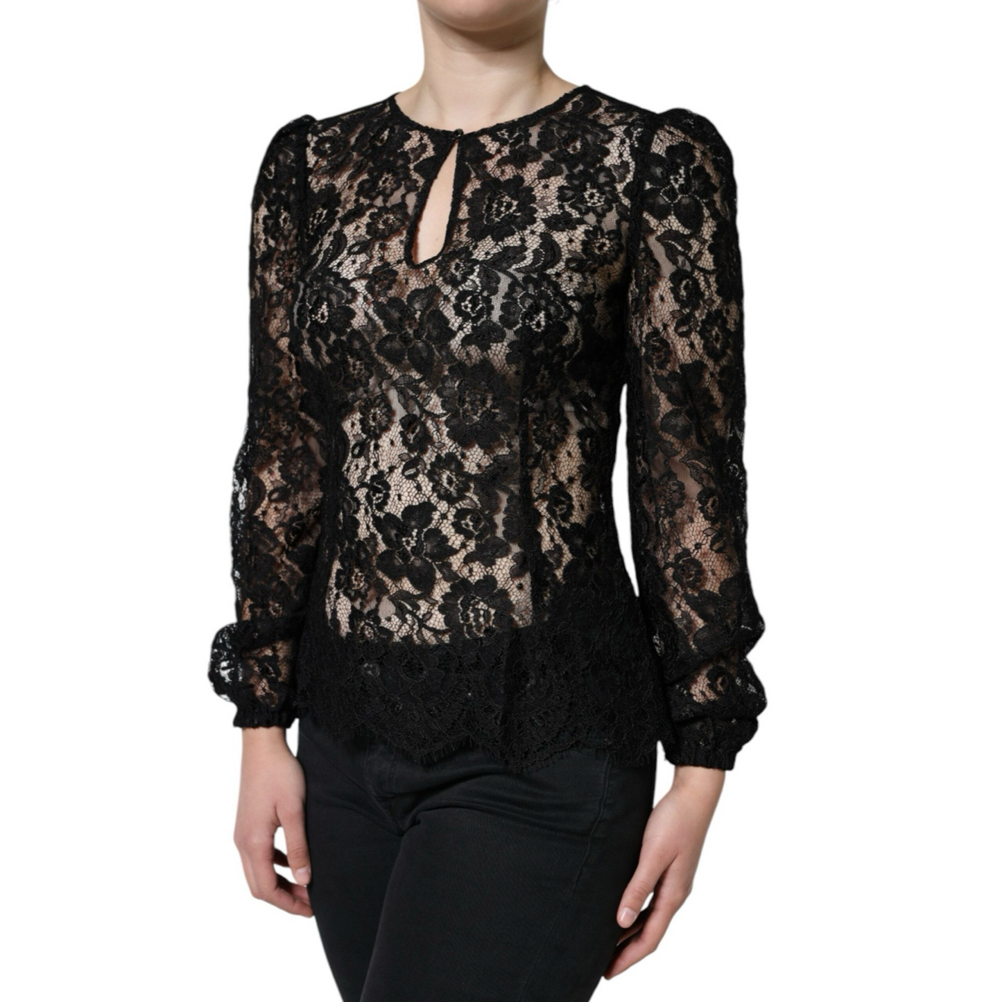 Dolce & Gabbana Spitzenbluse - Damen