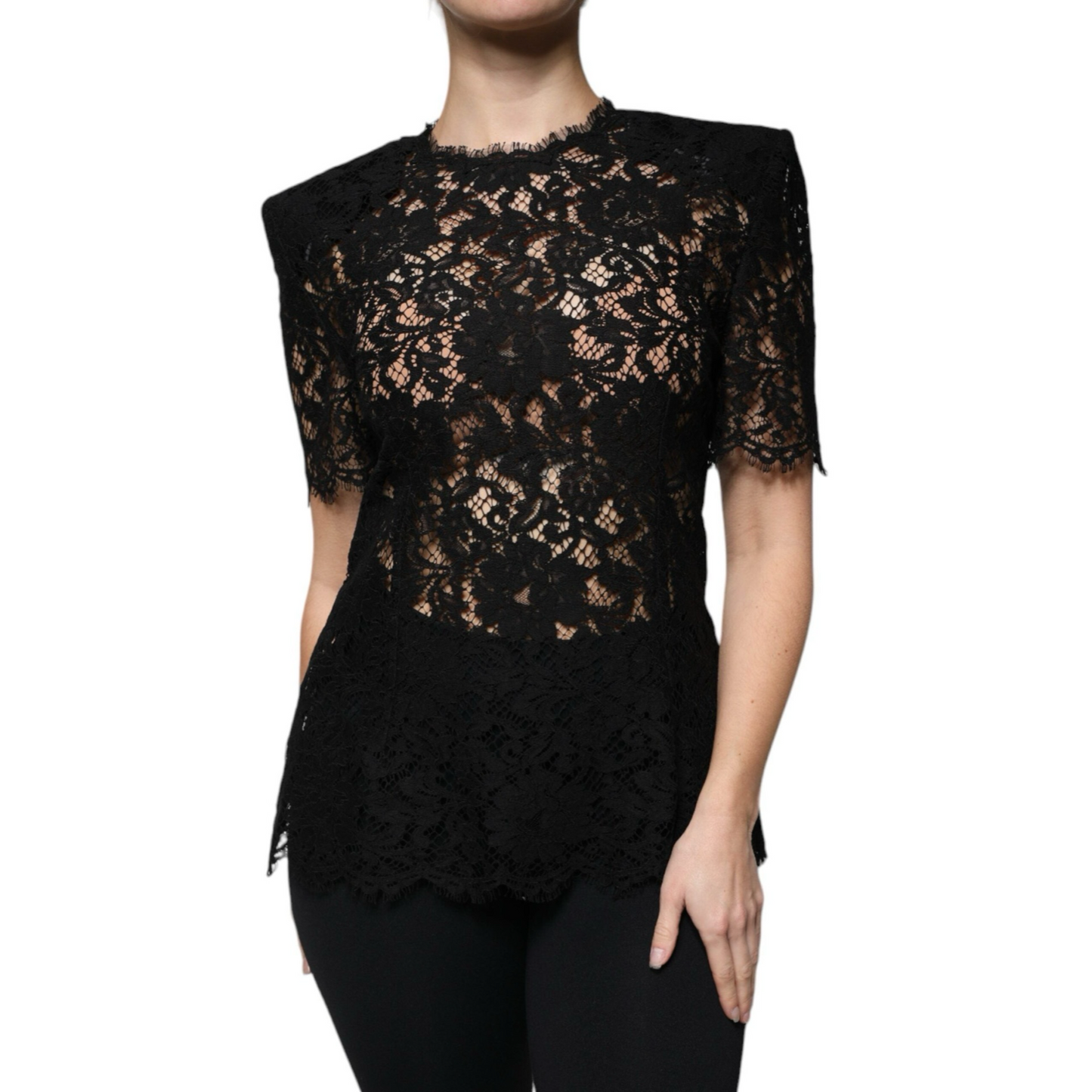 Dolce & Gabbana Spitzenbluse - Damen