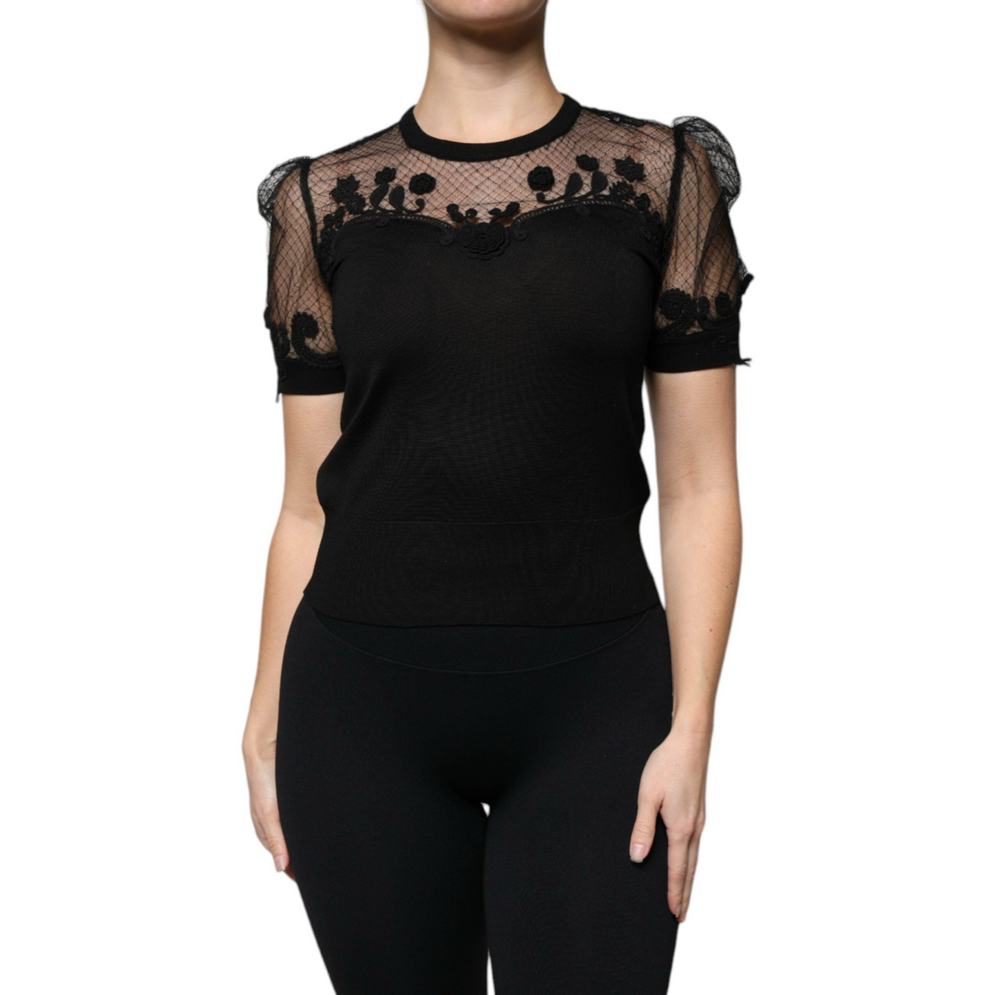 Dolce & Gabbana Spitzenbluse - Damen