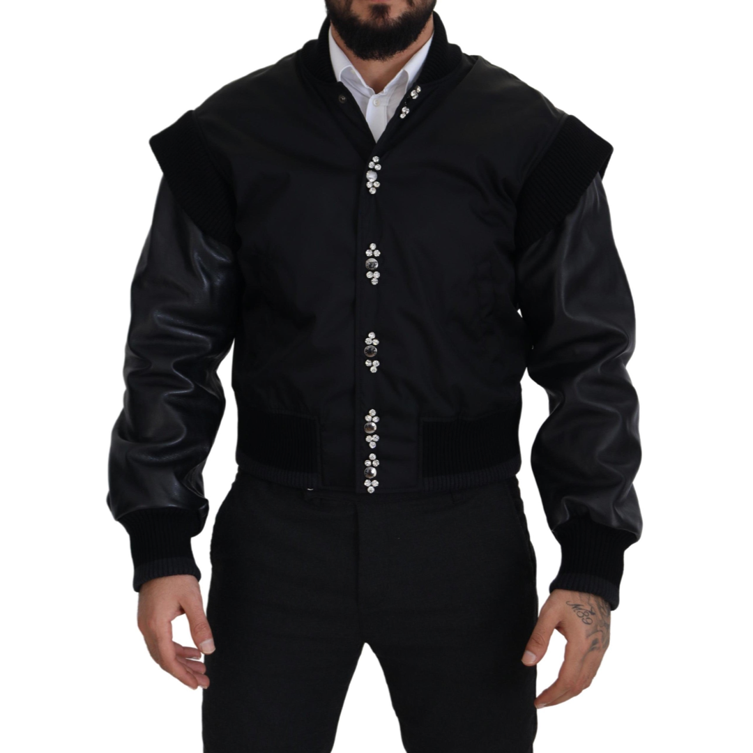 Dolce & Gabbana Lederbomberjacke - Herren
