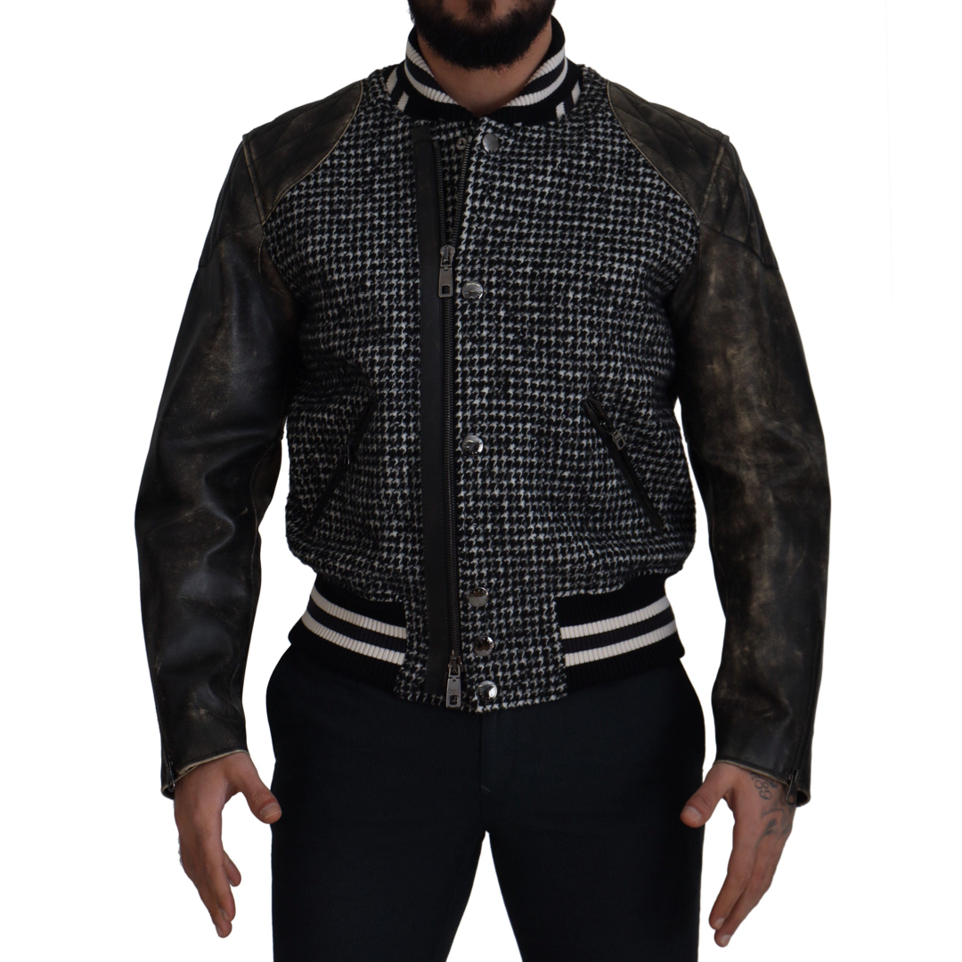 Dolce & Gabbana Lederbomberjacke - Herren
