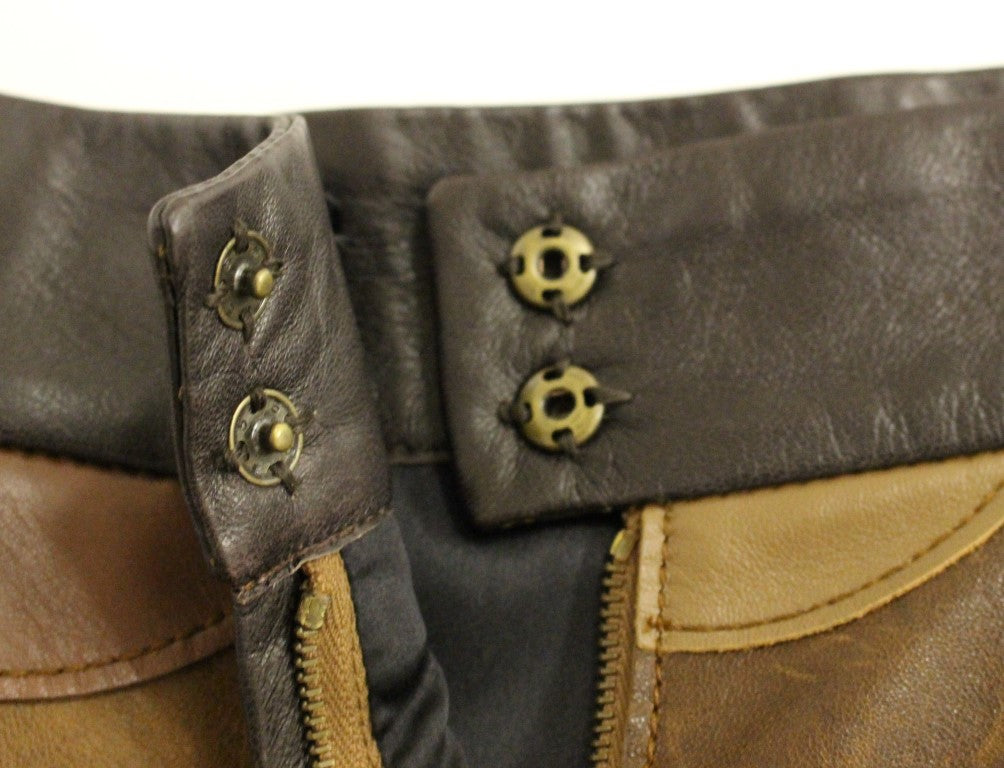 Dolce & Gabbana leather skirt - women