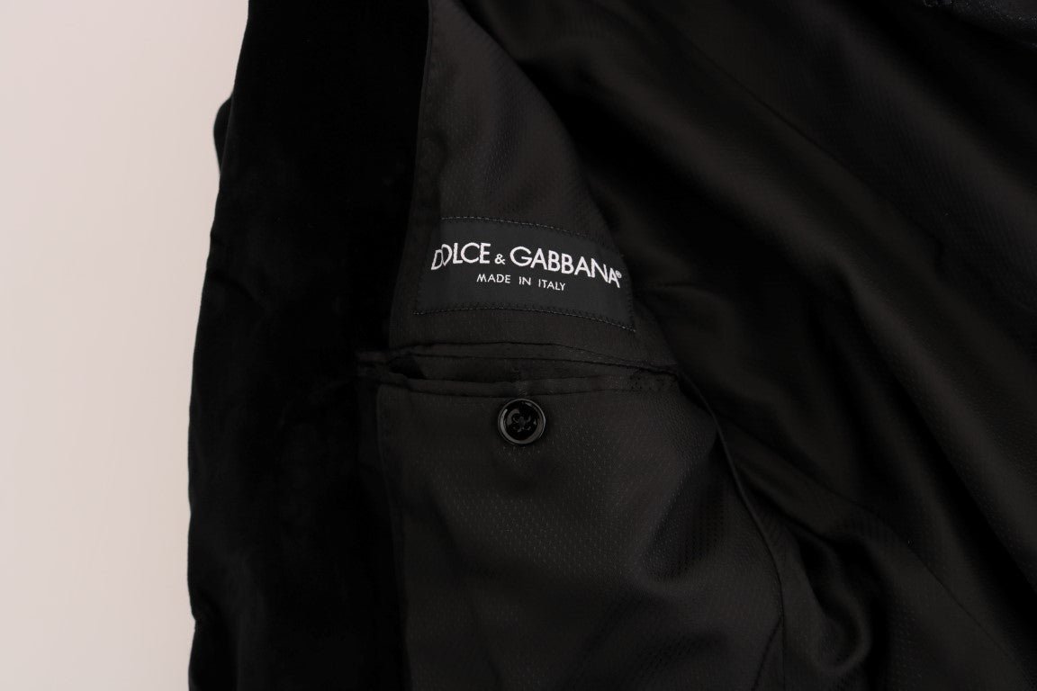 Dolce & Gabbana three-piece velvet suit - Men
