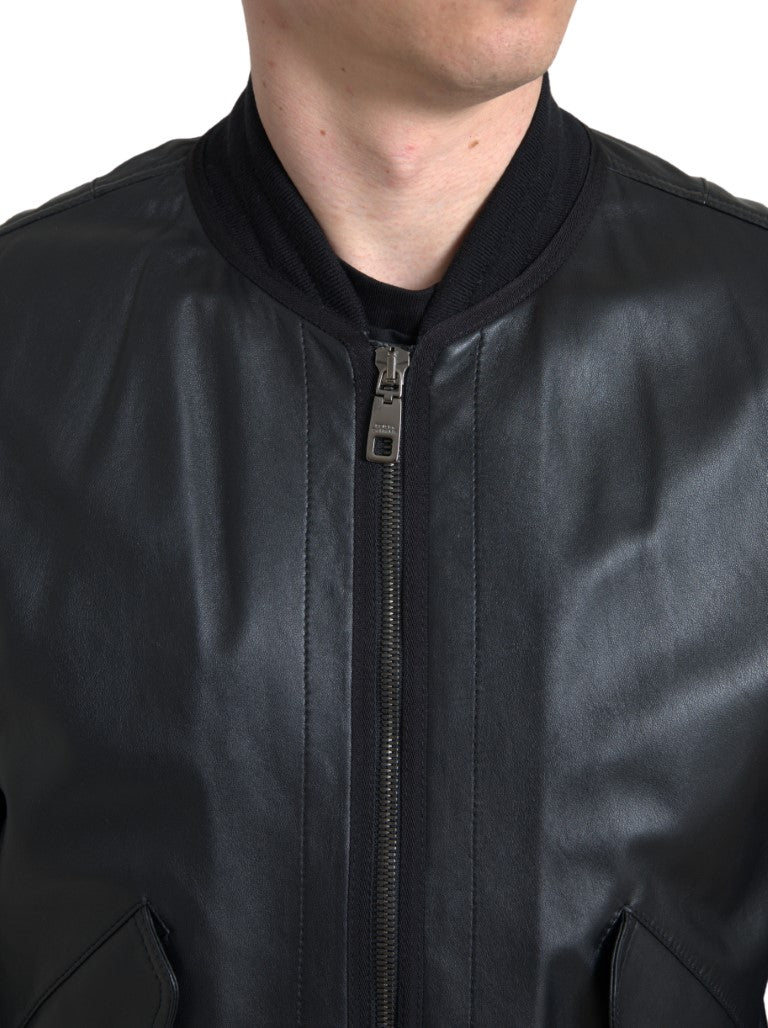 Dolce & Gabbana Lederbomberjacke - Herren