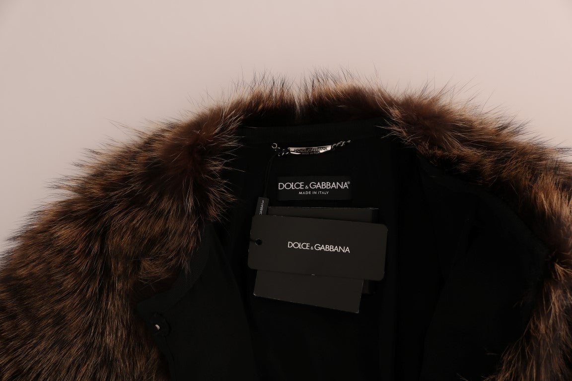 Dolce & Gabbana Waschbärfellmantel - Damen
