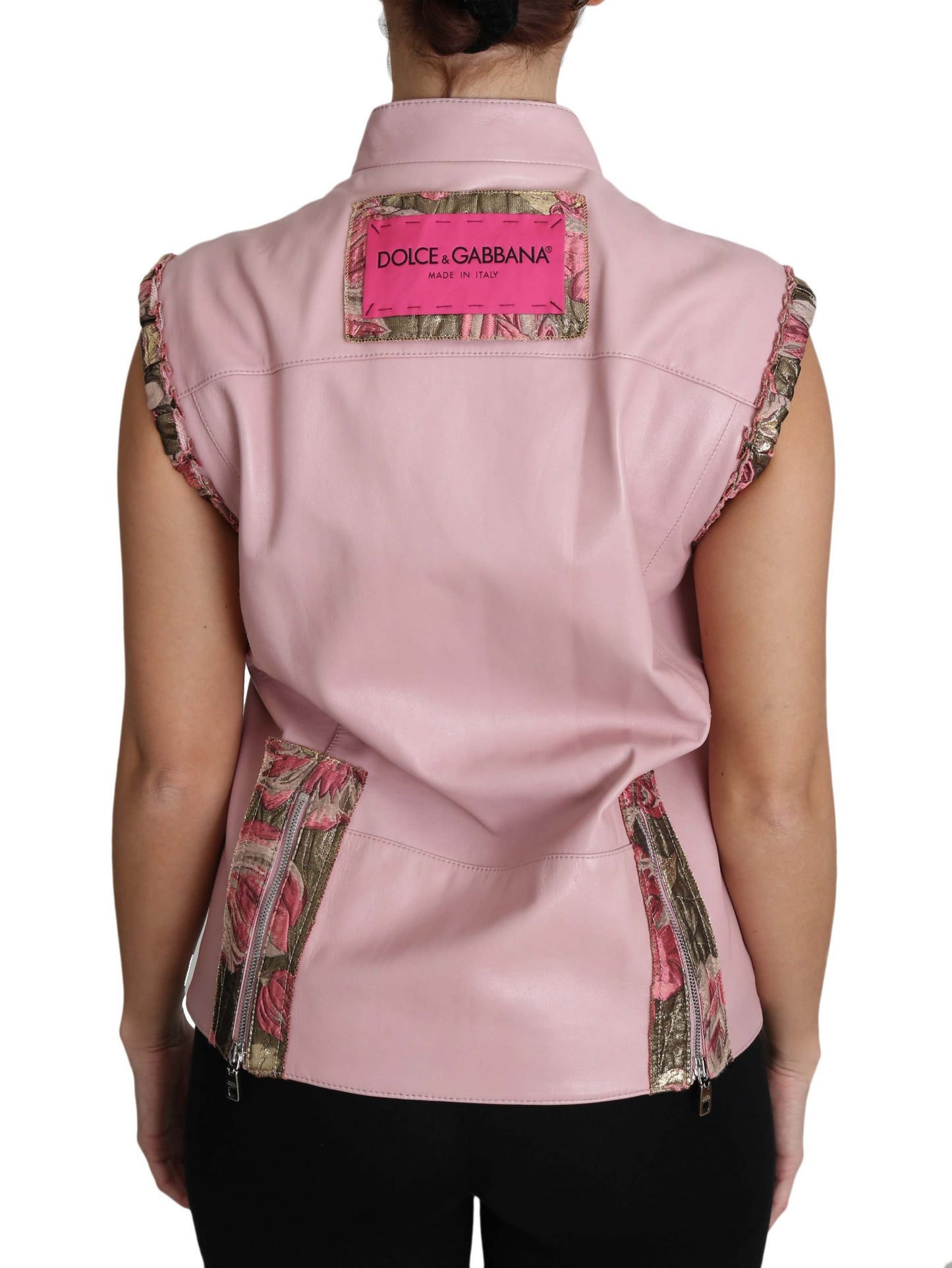 Dolce & Gabbana leather vest - women