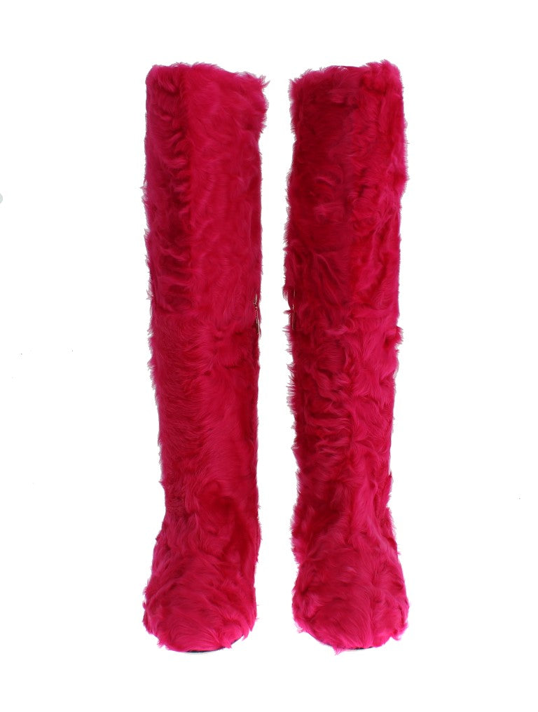 Dolce & Gabbana Fur Boots - Women