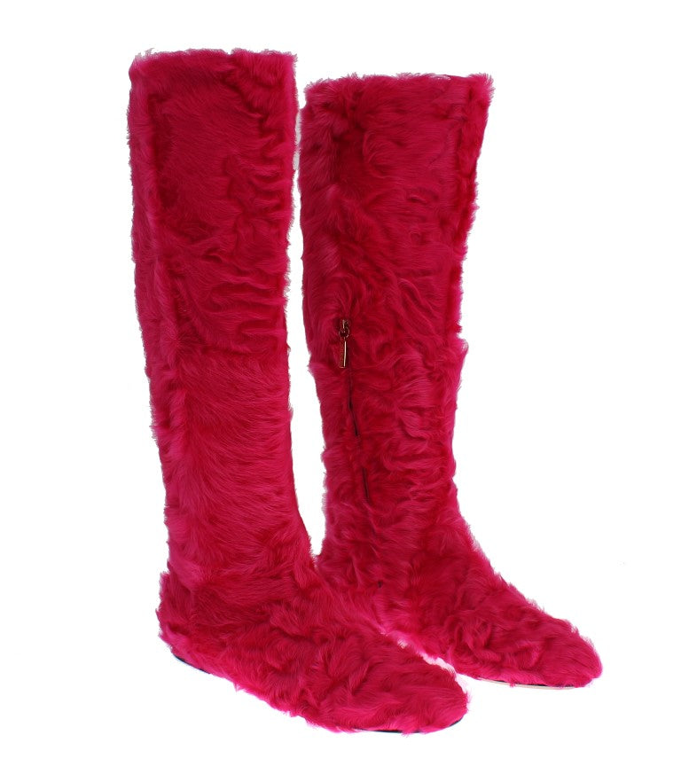 Dolce & Gabbana Fur Boots - Women