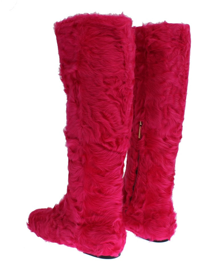 Dolce & Gabbana Fur Boots - Women