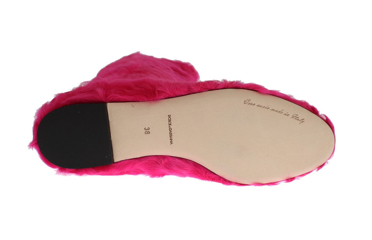 Dolce & Gabbana Fur Boots - Women