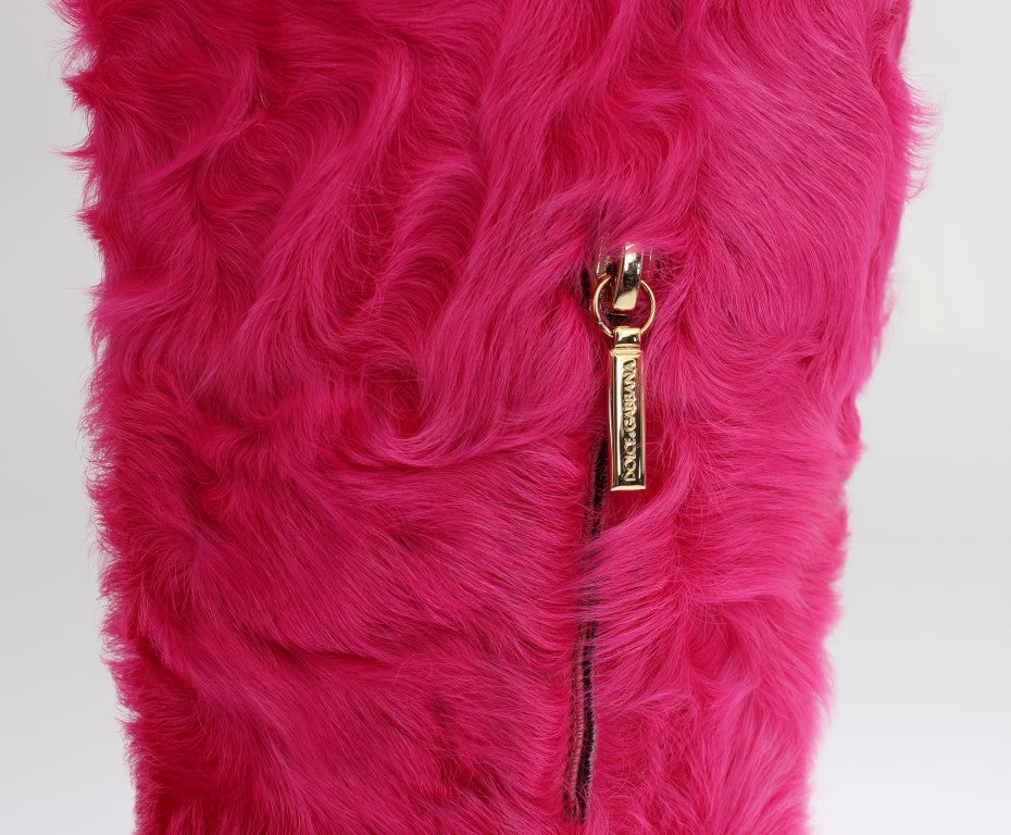 Dolce & Gabbana Fur Boots - Women