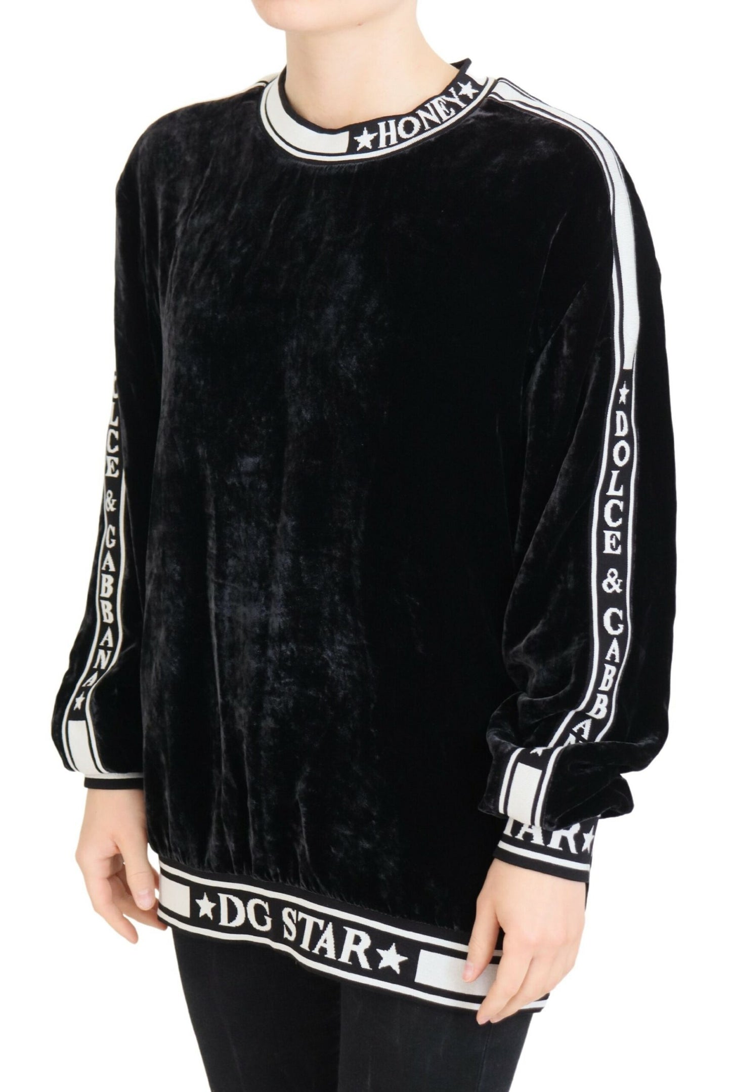 Dolce & Gabbana Samtpullover - Damen
