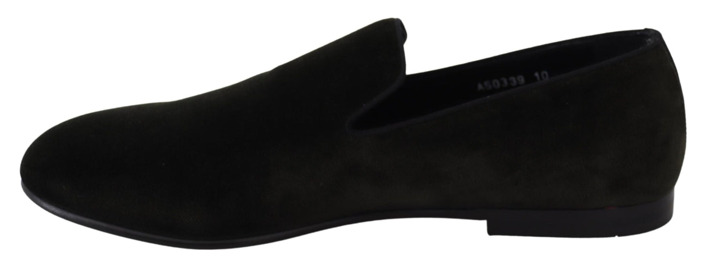 Dolce & Gabbana velvet loafers - men