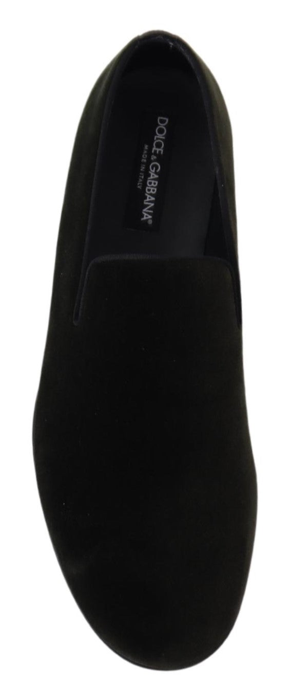 Dolce & Gabbana velvet loafers - men