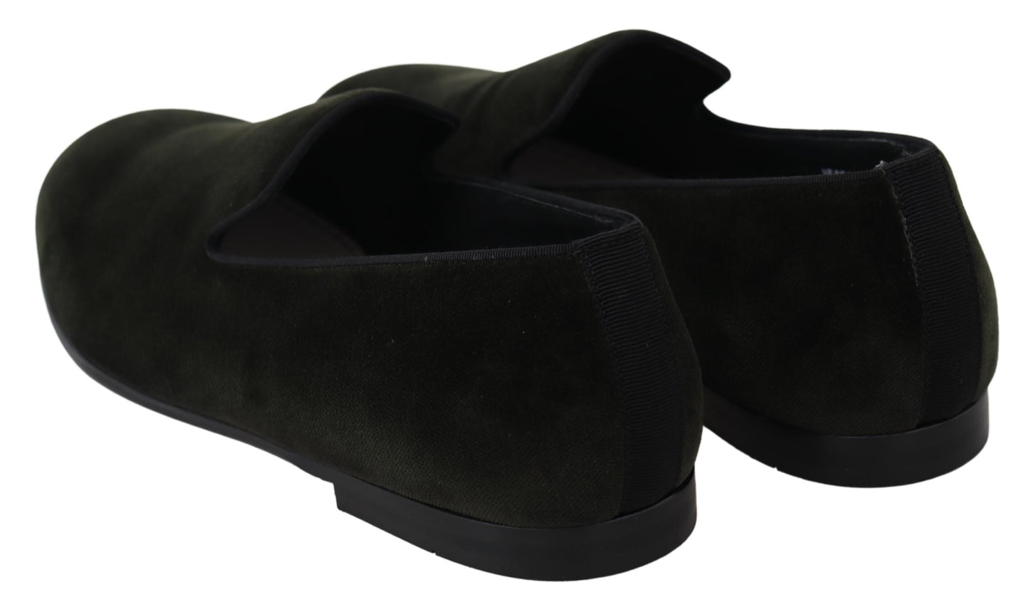 Dolce & Gabbana velvet loafers - men
