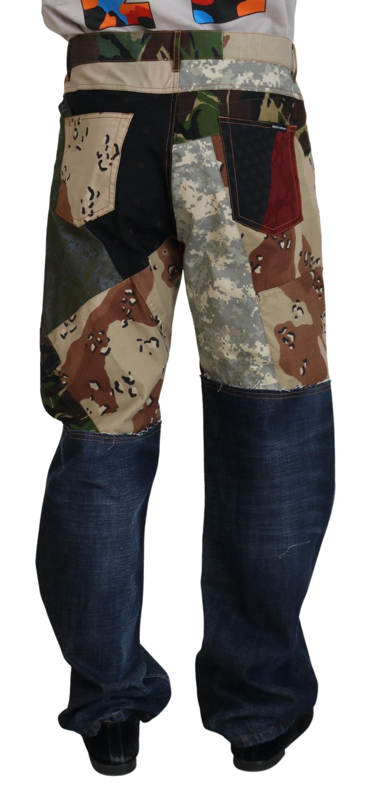 Dolce & Gabbana Patchwork Jeans - Men