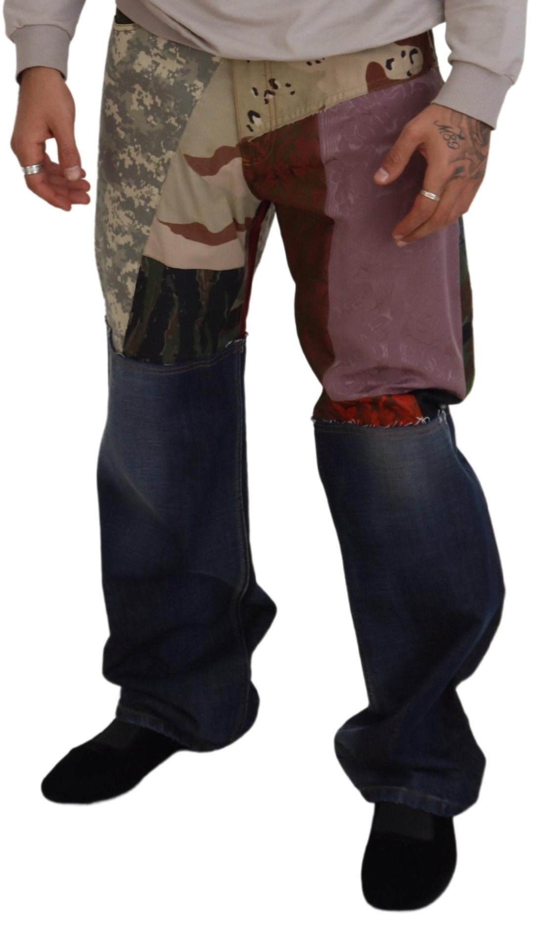 Dolce & Gabbana Patchwork Jeans - Men