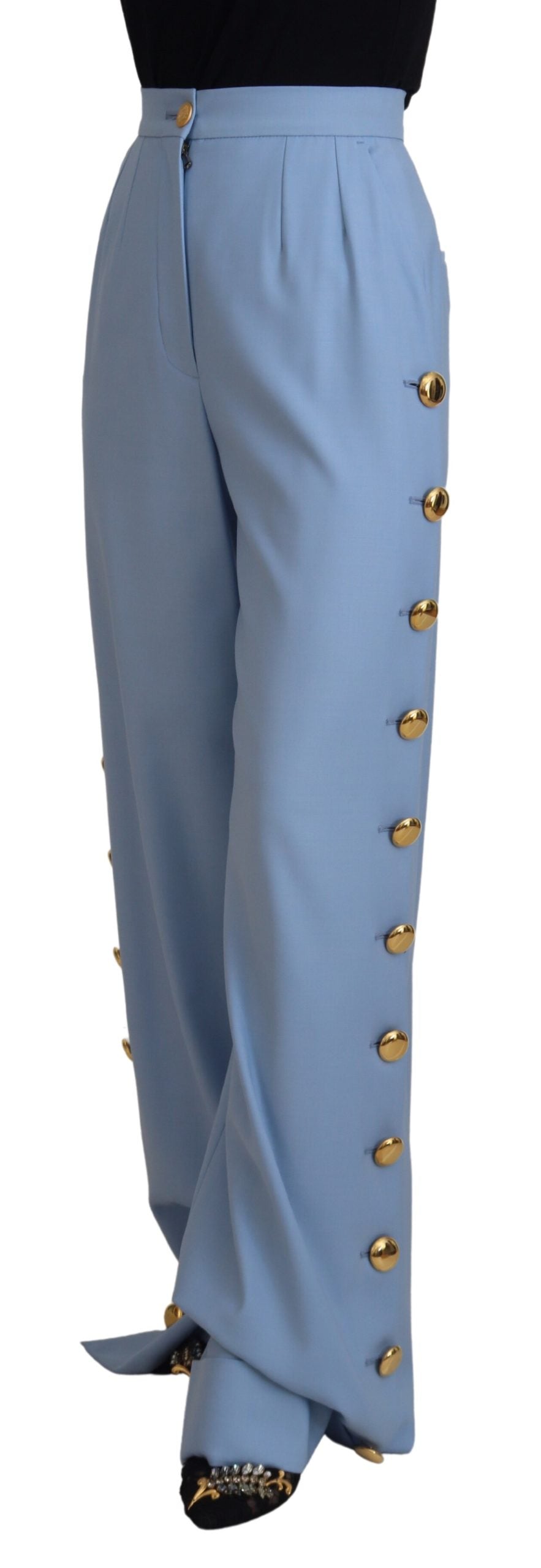 Dolce & Gabbana button trousers - women