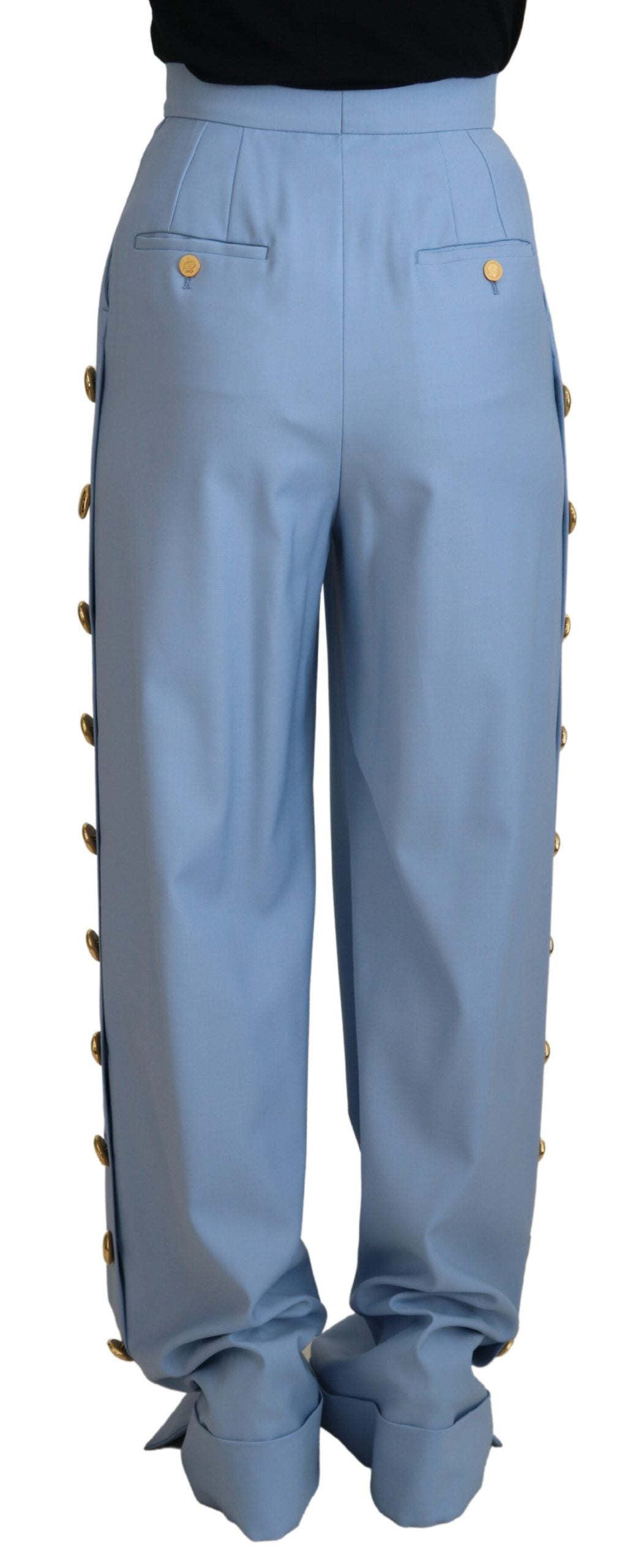 Dolce & Gabbana button trousers - women