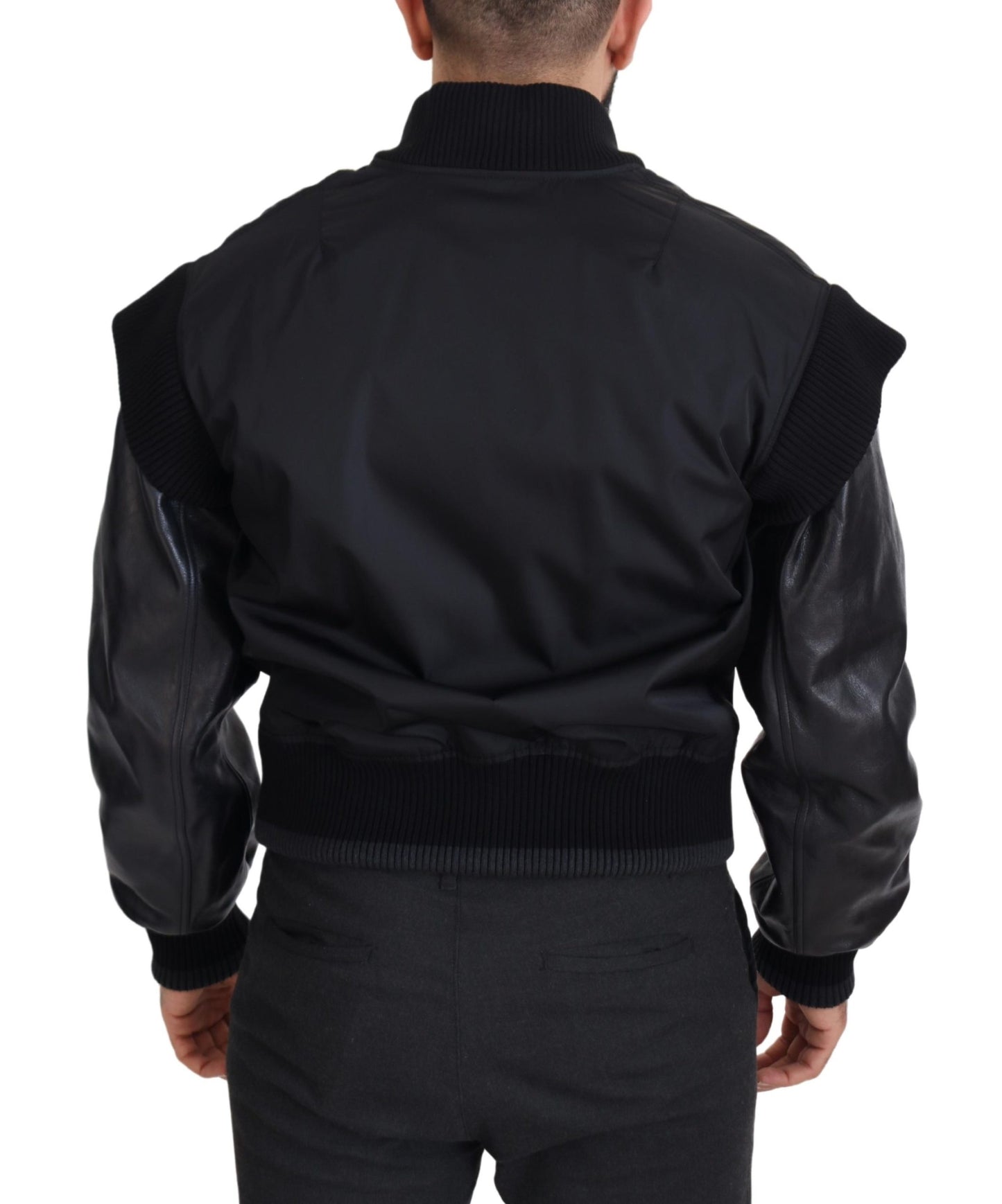 Dolce & Gabbana Lederbomberjacke - Herren