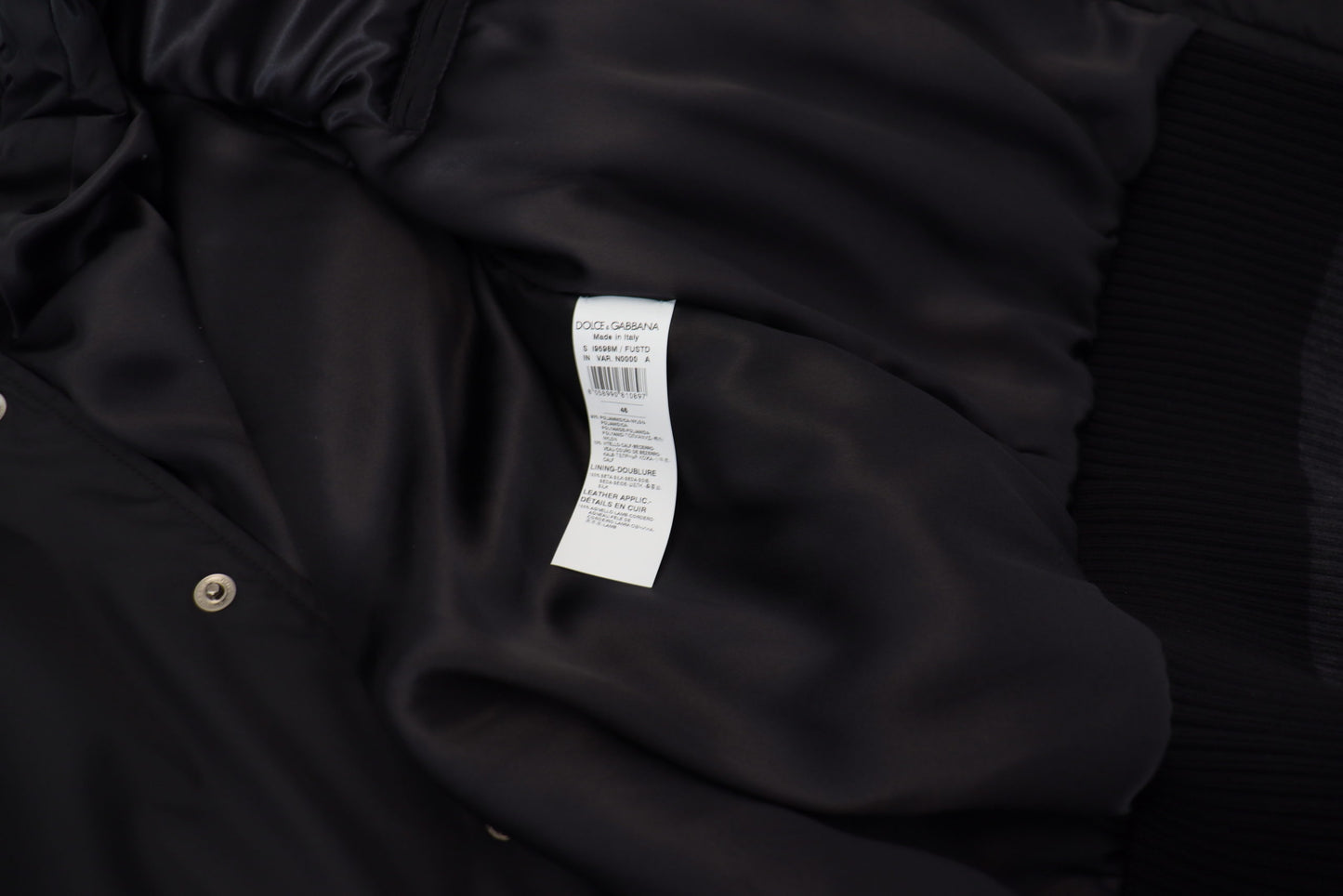 Dolce & Gabbana Lederbomberjacke - Herren