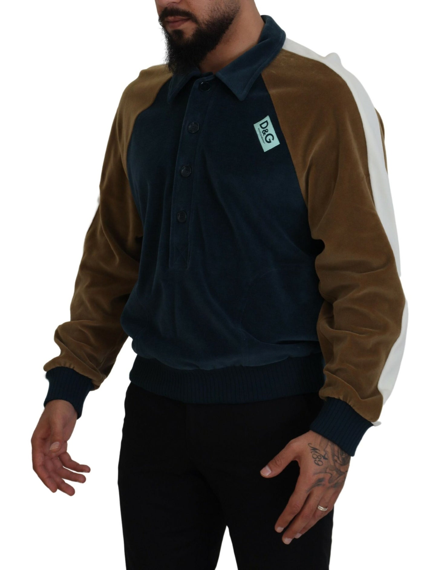Dolce & Gabbana Velvet Sweater - Men