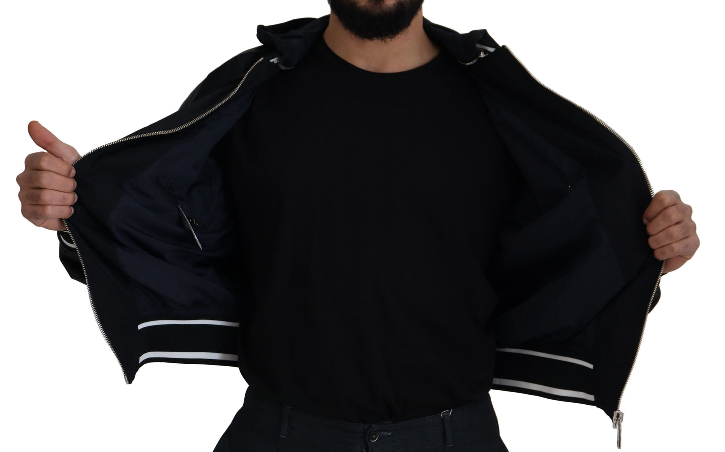 Dolce & Gabbana Lederbomberjacke - Herren