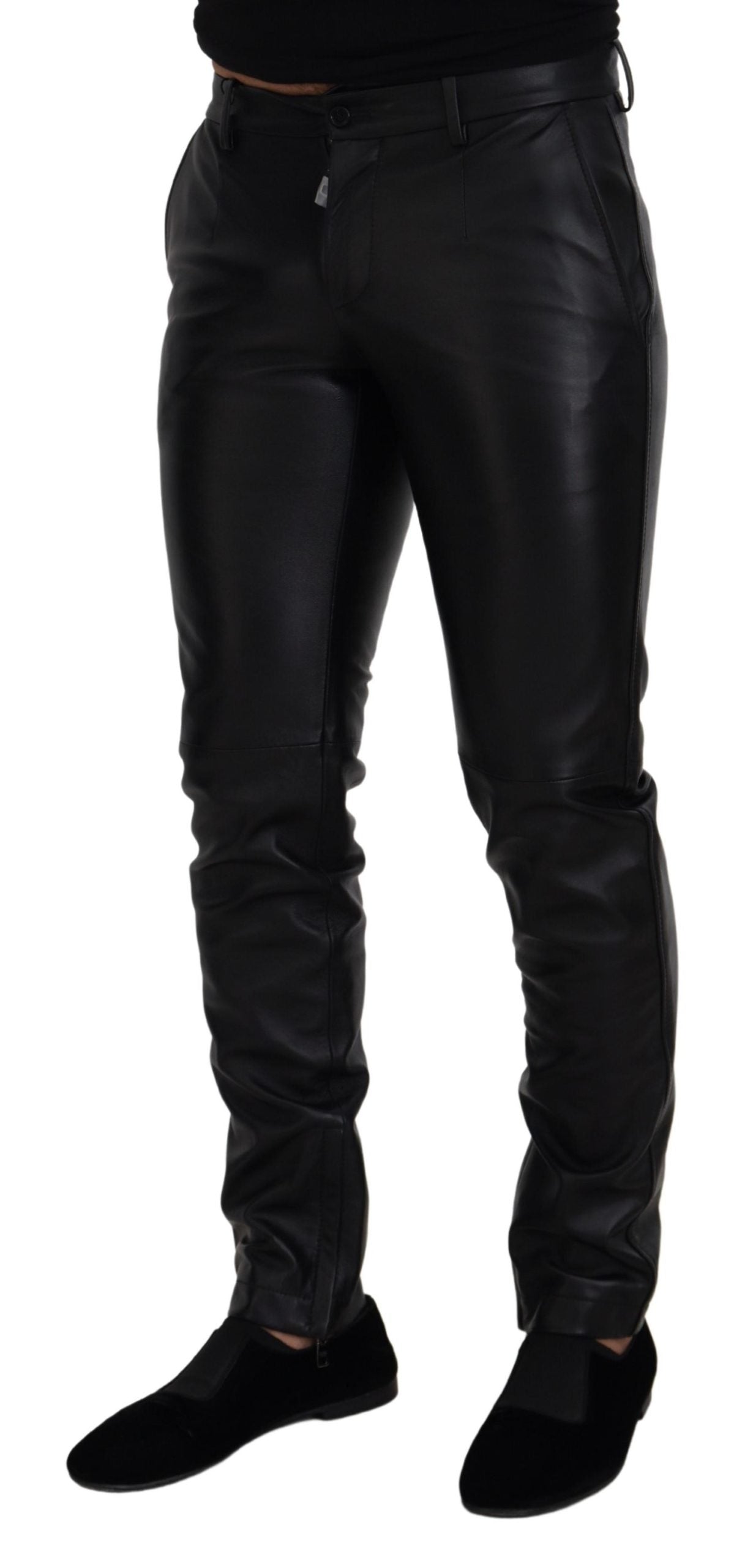 Dolce & Gabbana Leather Pants - Men