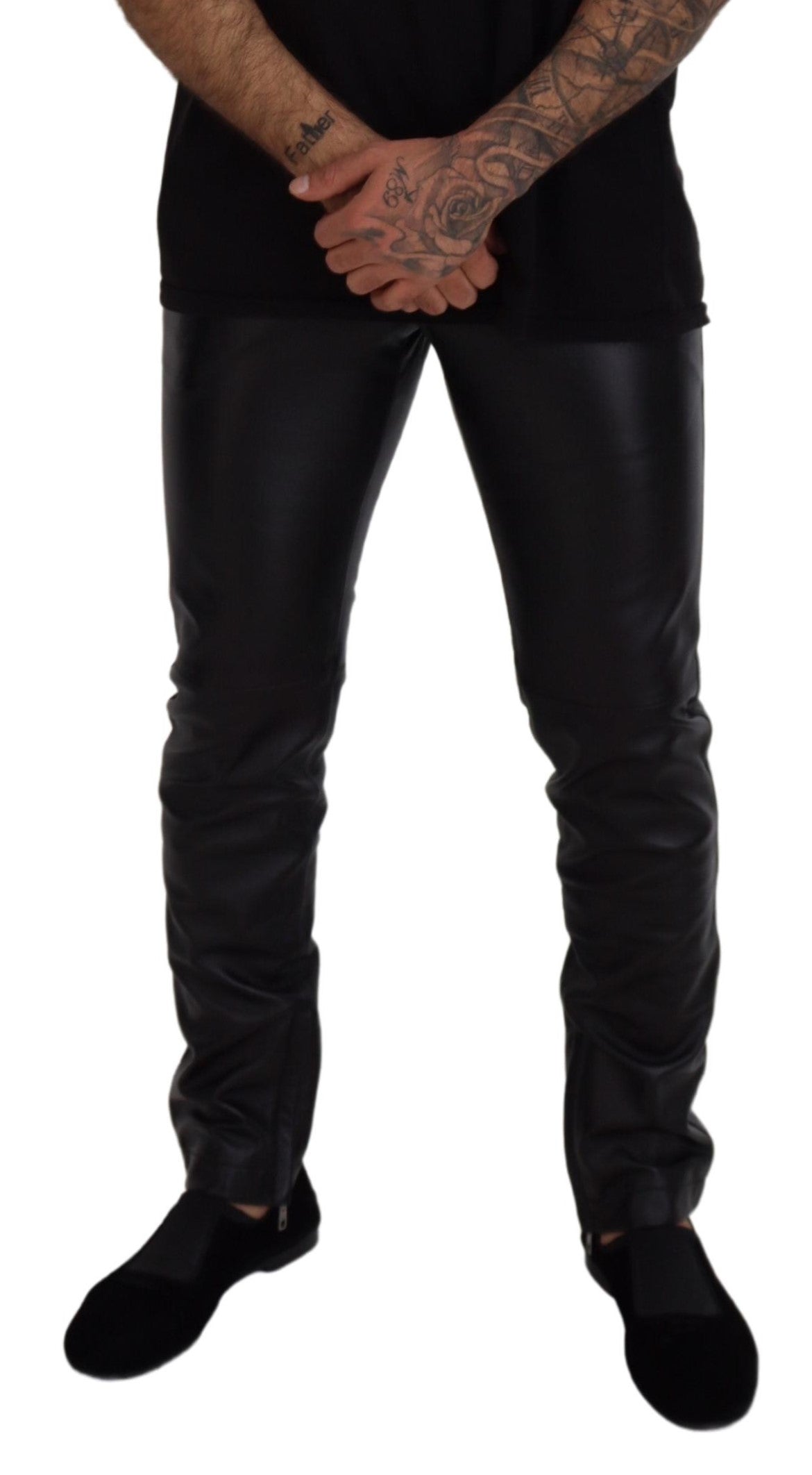 Dolce & Gabbana Leather Pants - Men