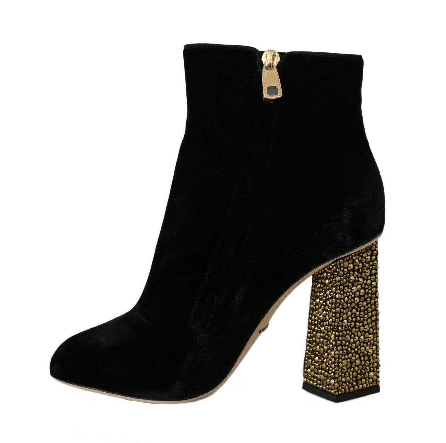 Dolce & Gabbana velvet ankle boots - women