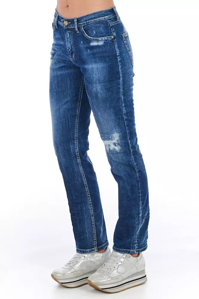 Frankie Morello Distressed Jeans - Damen