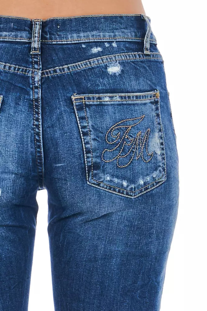 Frankie Morello Distressed Jeans - Damen